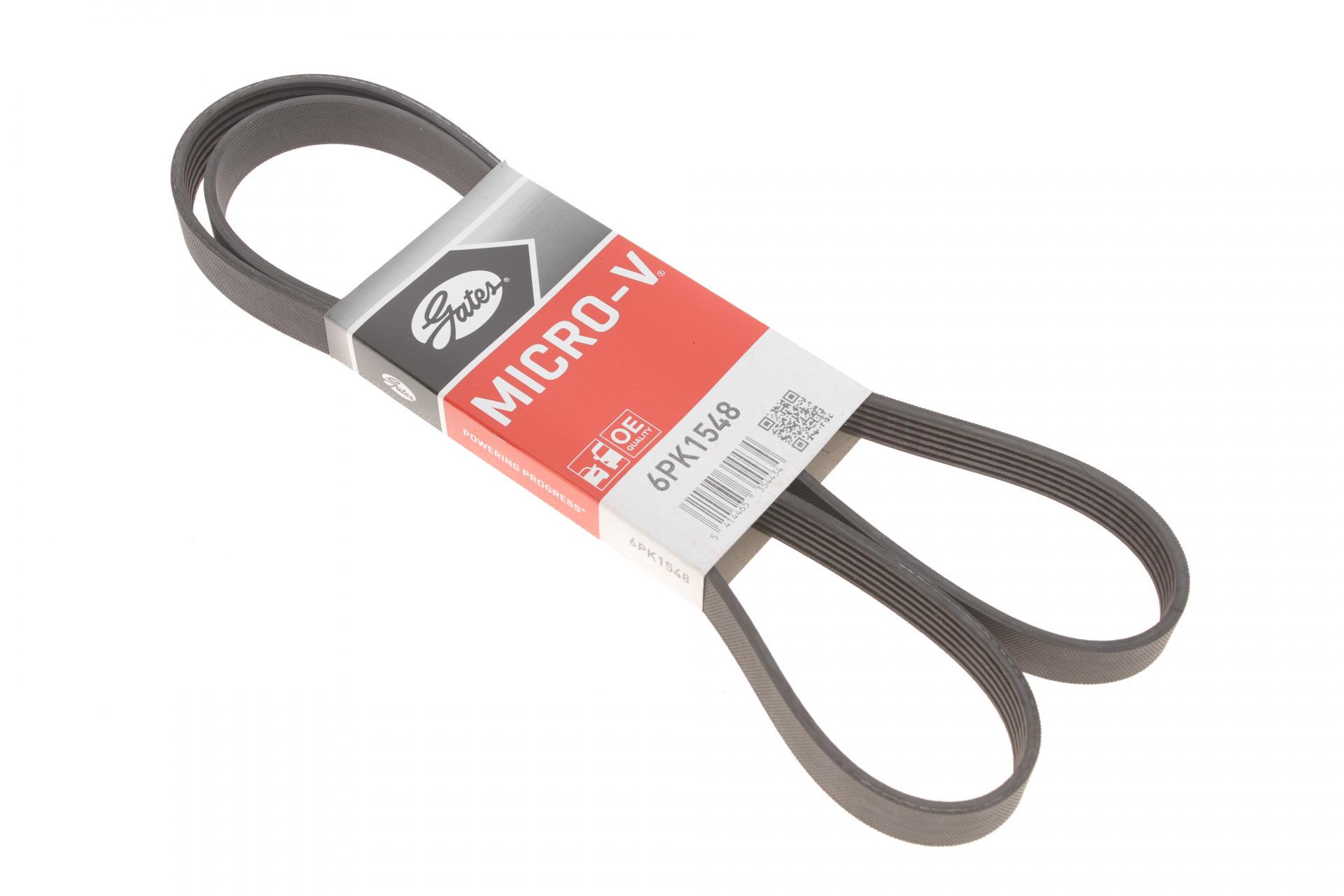 Ремень генератора GATES BMW 5 E60/7 E65/E66/E67/X5 E53 4.4/4.8 01-09 N62 6PK1548