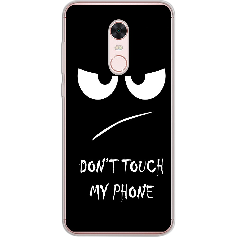 Чохол BoxFace Xiaomi Redmi 5 Plus Don't Touch my Phone Прозорий силікон (32522-up535-32522)