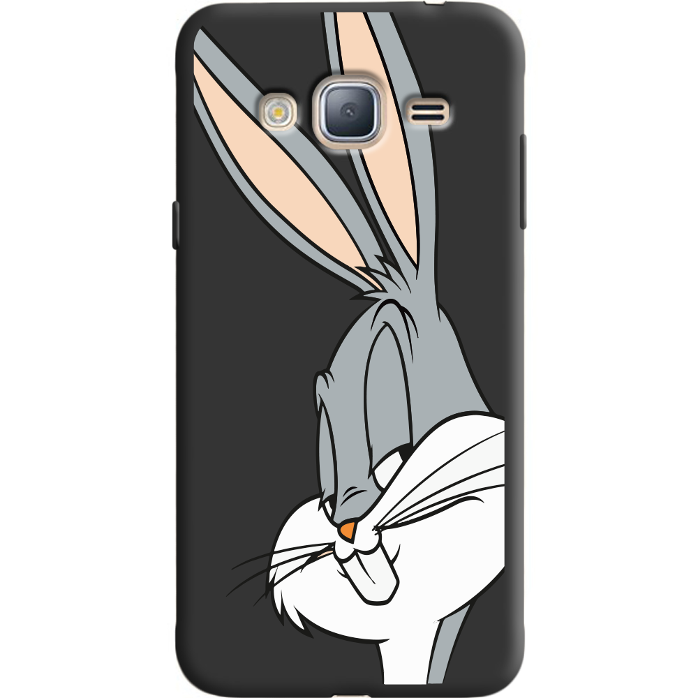 Чехол BoxFace Samsung J320 Galaxy J3 Lucky Rabbit Черный силикон (24962-bk81-36110)