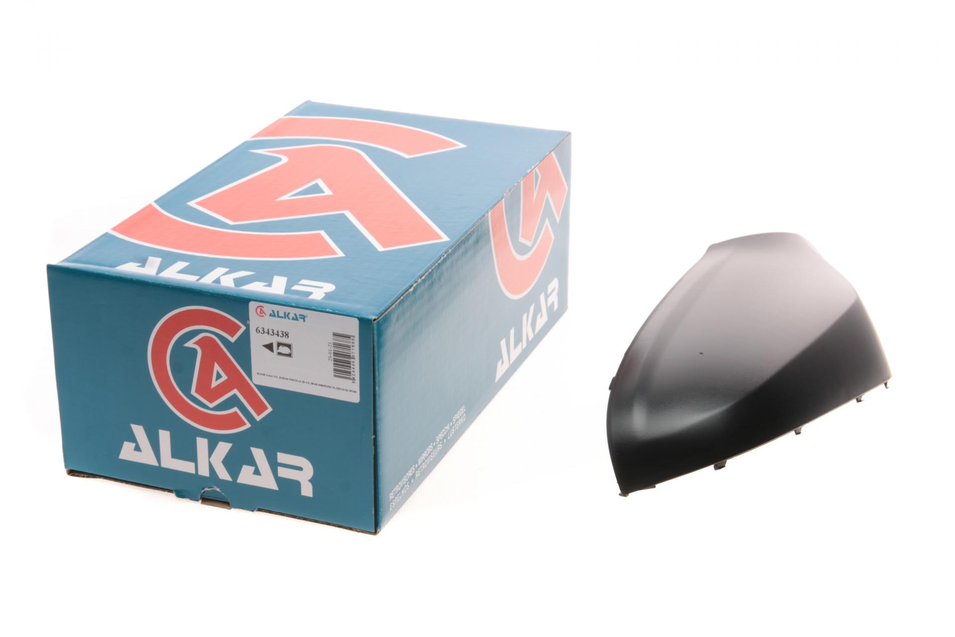 Крышка зеркала левая ALKAR для Opel Astra H 04-15 (6343438)
