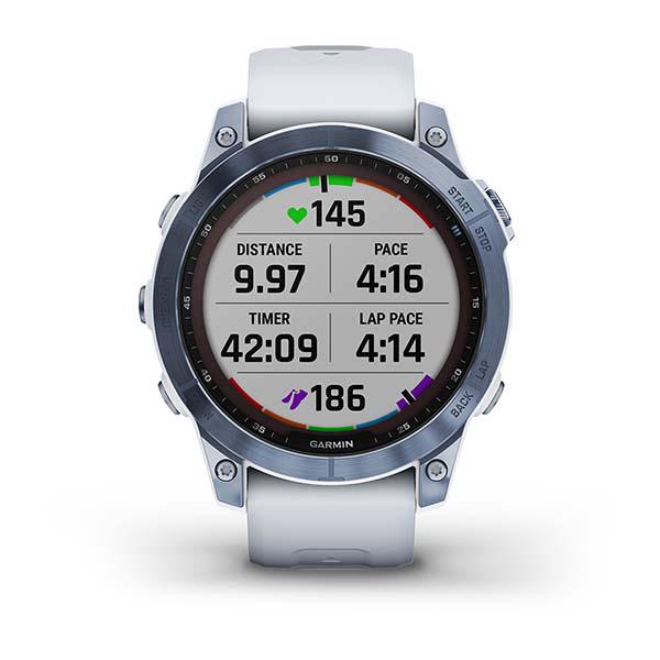 Смарт-часы Garmin Fenix 7 Sapphire Solar DLC с ремешком (010-02540-25) - фото 5