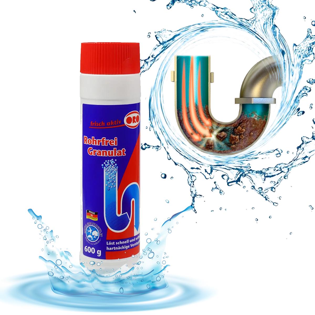 Средство для чистки канализации ORO-fix frisch aktive 600 г (1009266-Other) - фото 3 Средство для чистки канализации ORO-fix frisch aktive 600 г (1009266-Other) - фото 3