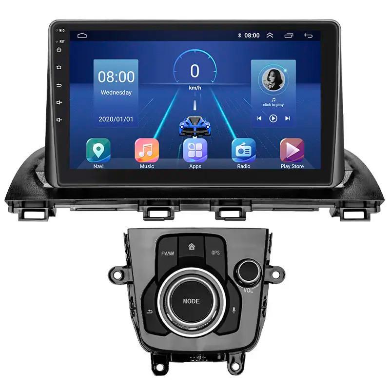 Автомагнитола штатная Lesko для Mazda 3 III BM рестайлинг 2016-2019 9" 6/128Gb 4G Wi-Fi GPS Top MOB Автомагнитола штатная Lesko для Mazda 3 III BM рестайлинг 2016-2019 9" 6/128Gb 4G Wi-Fi GPS Top MOB