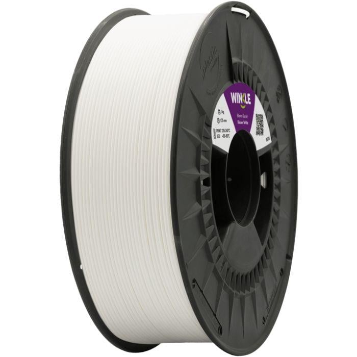 Филамент WINKLE PETG 1 кг 1,75 мм для FDM печати Белый (PET01000175BLAGLAWNK)