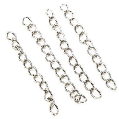 Окончание удлинительная цепочка 7х50 мм 50 шт. Платиновый (ОК0750ф01)