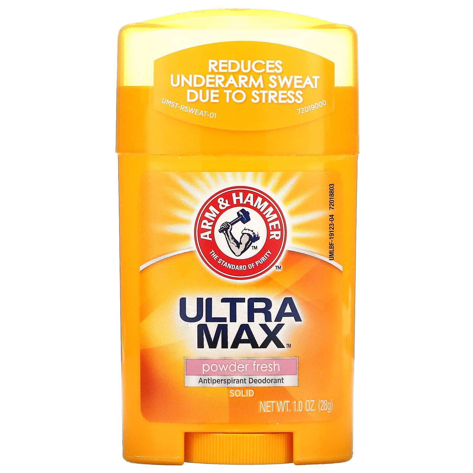 Дезодорант-антиперспірант Arm&Hammer Ultra Max Antiperspirant твердий 28 г (1161)