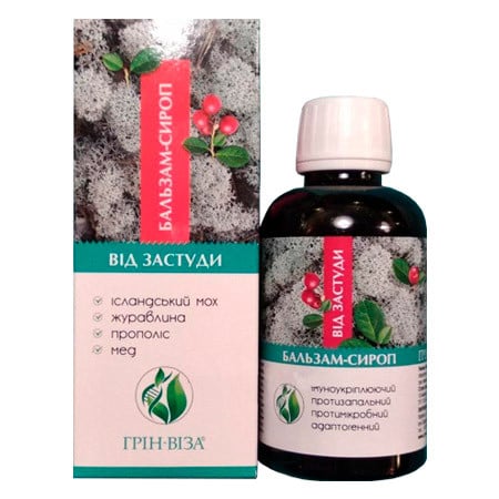 Бальзам-сироп от простуды 200 мл