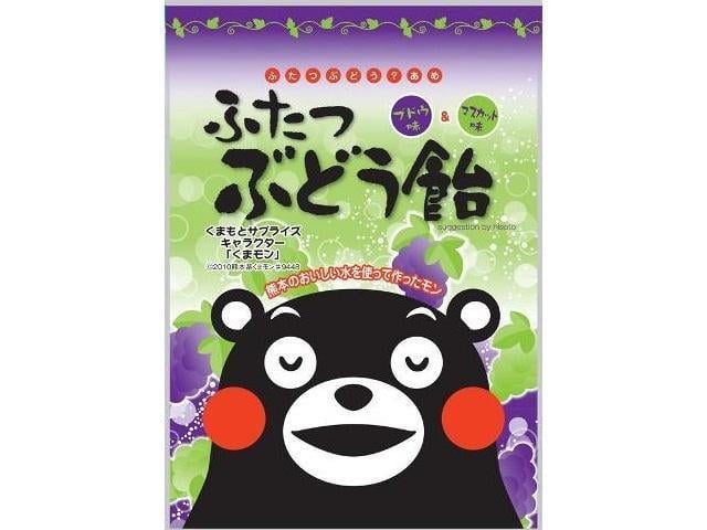 Конфеты OKURA Kumamon Two-Flavor Grape Candy со вкусом двух сортов винограда 90 г (3165877763)