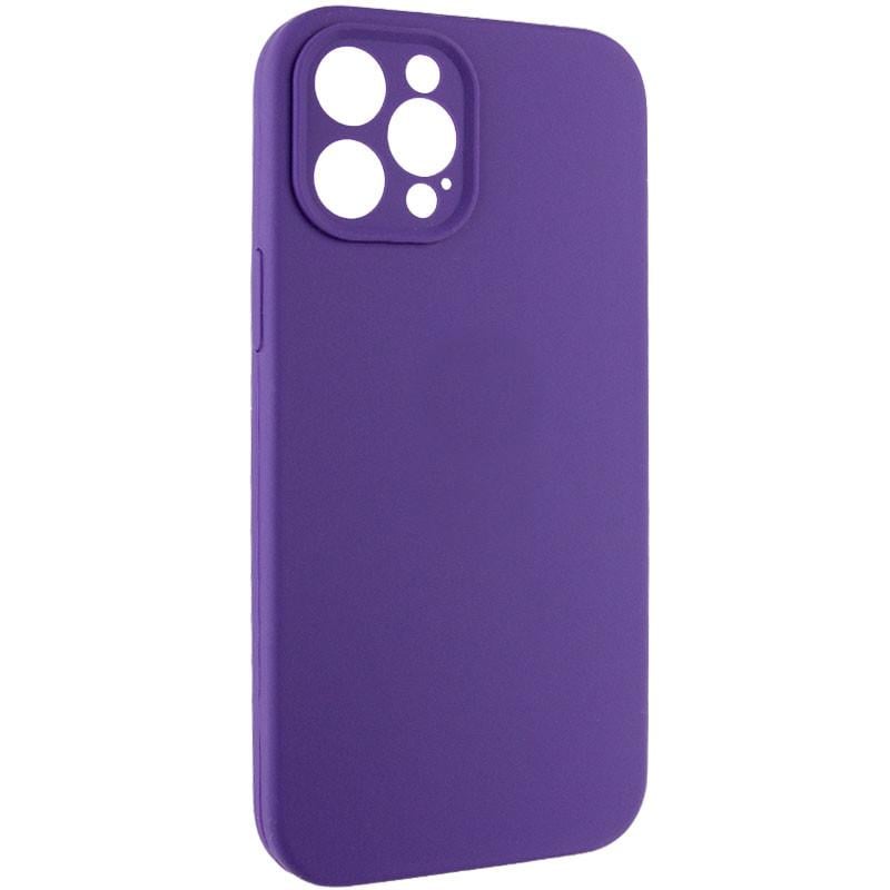 Протиударний Чохол Silicone Case Full Camera Protective (AA) для Apple iPhone 14 Pro (6.1") Фіолетовий / Amethyst - фото 2