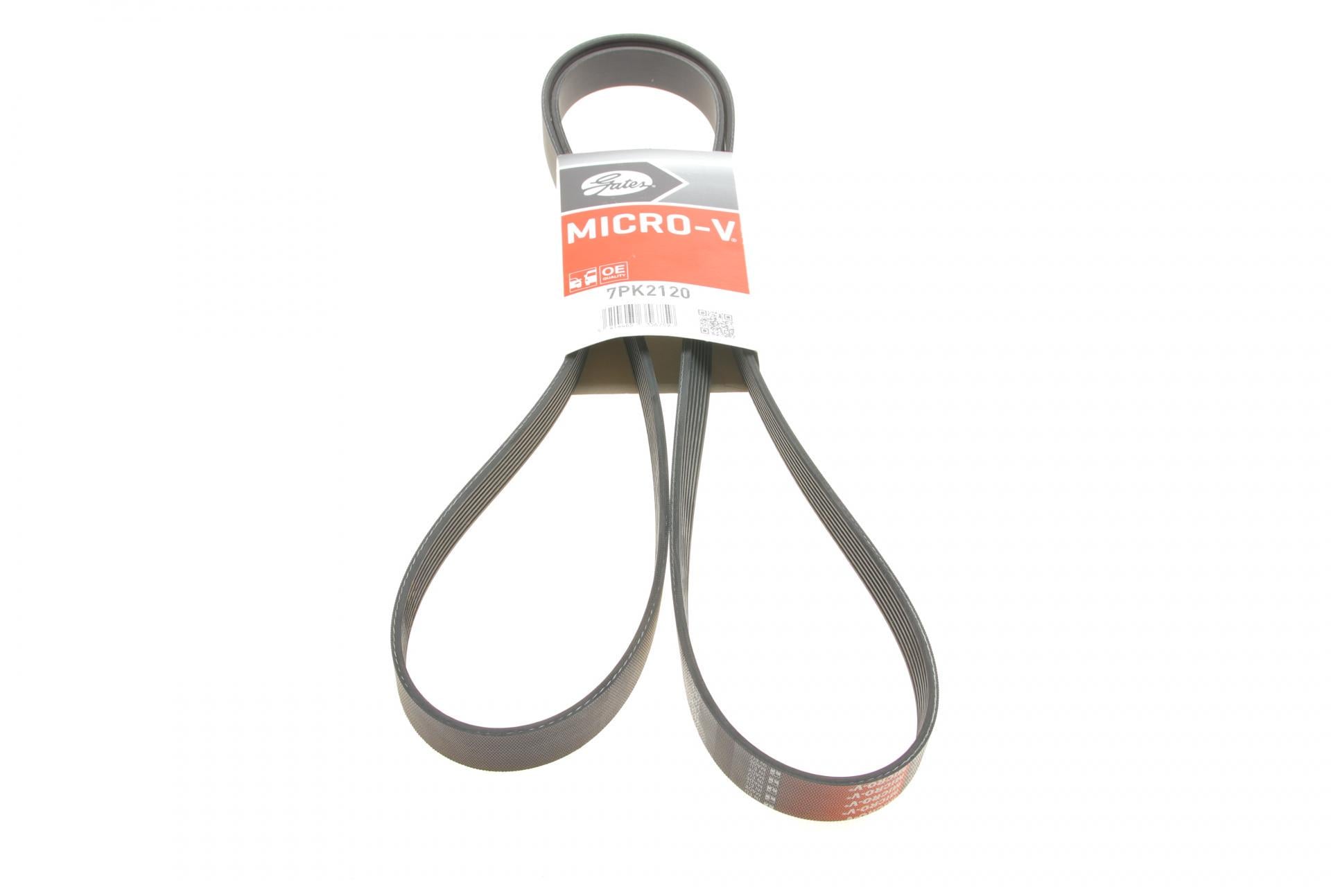 Ремінь генератора GATES для Land Rover/Toyota Land Cruiser 120 4.0i/4.6 94- (7PK2120) Ремінь генератора GATES для Land Rover/Toyota Land Cruiser 120 4.0i/4.6 94- (7PK2120)