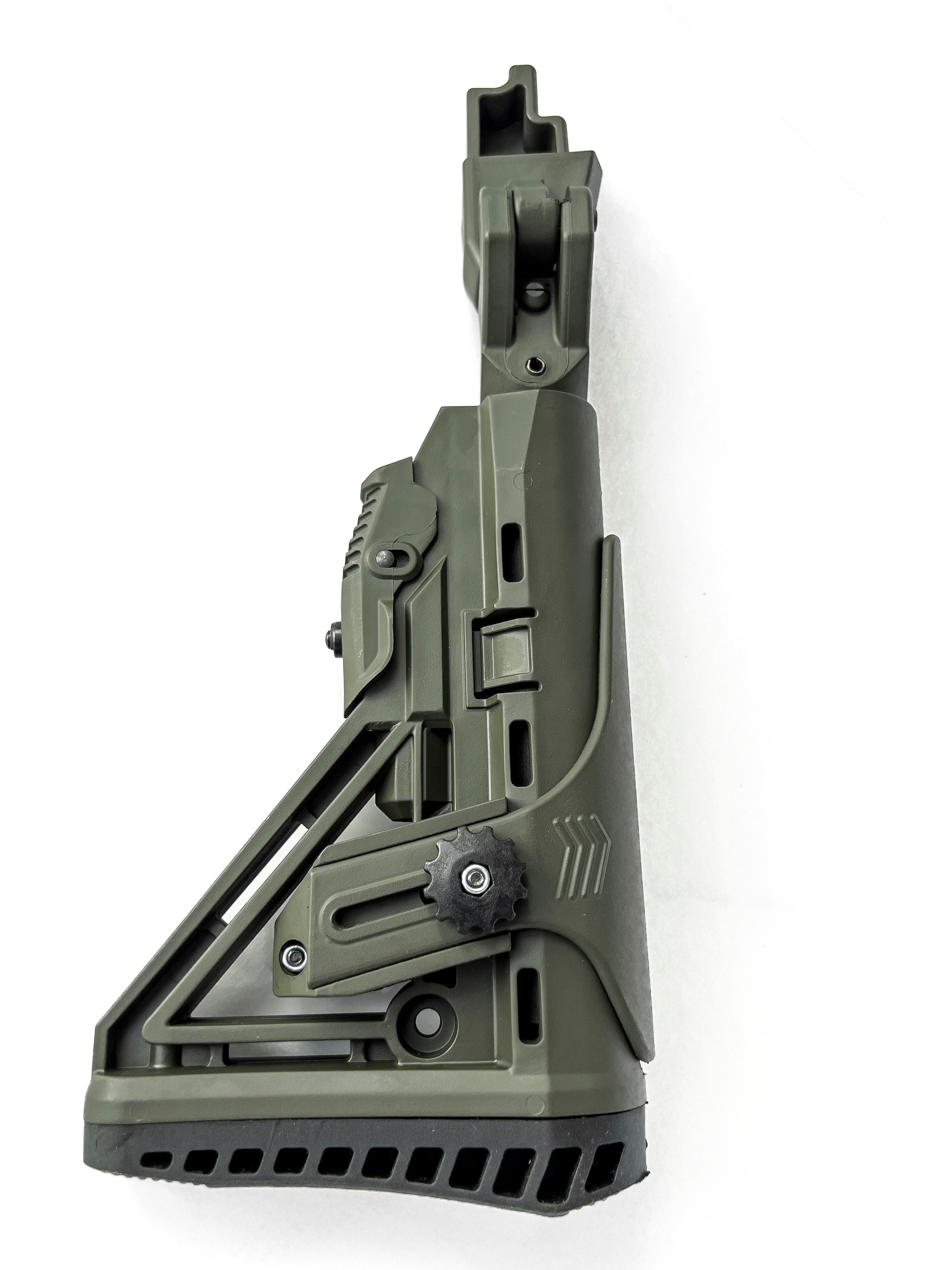 Обвес на АК 74/АК 47 тюнинг/пример АК сложный телескопический Оливковый - фото 7 Обвес на АК 74/АК 47 тюнинг/пример АК сложный телескопический Оливковый - фото 7