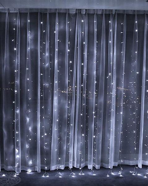 Гирлянда Xmas Водопад 3х2 м 360 LED W-3 12 шт. Белый (b5477e58)