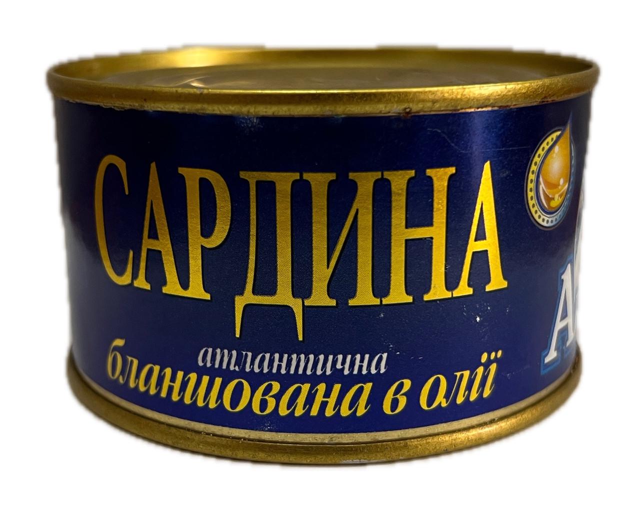 Сардина Арктика атлантична бланшована в олії 240 г