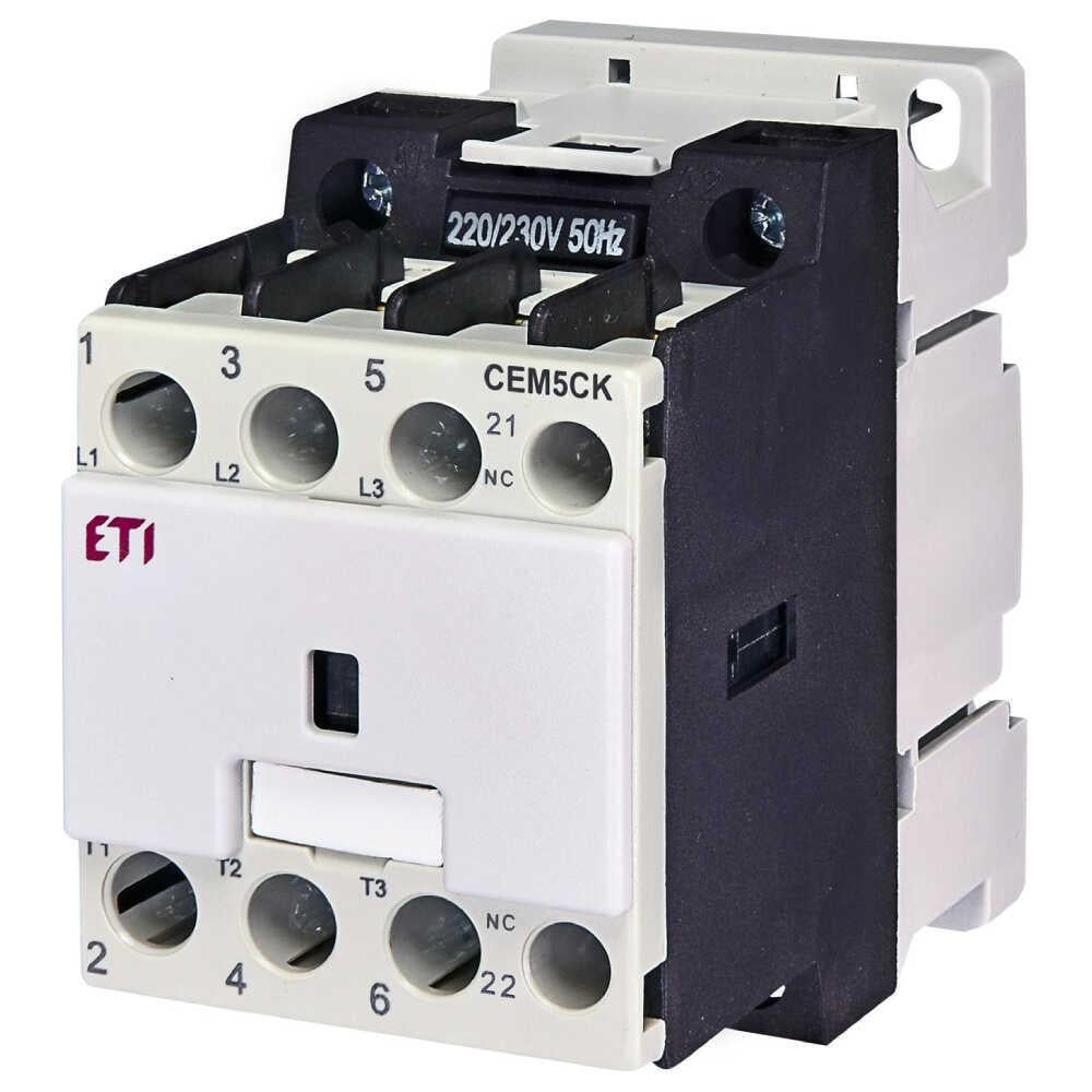 Контактор ЕТІ CEM 5CK.01 5 кВар 400-440V (4643804)