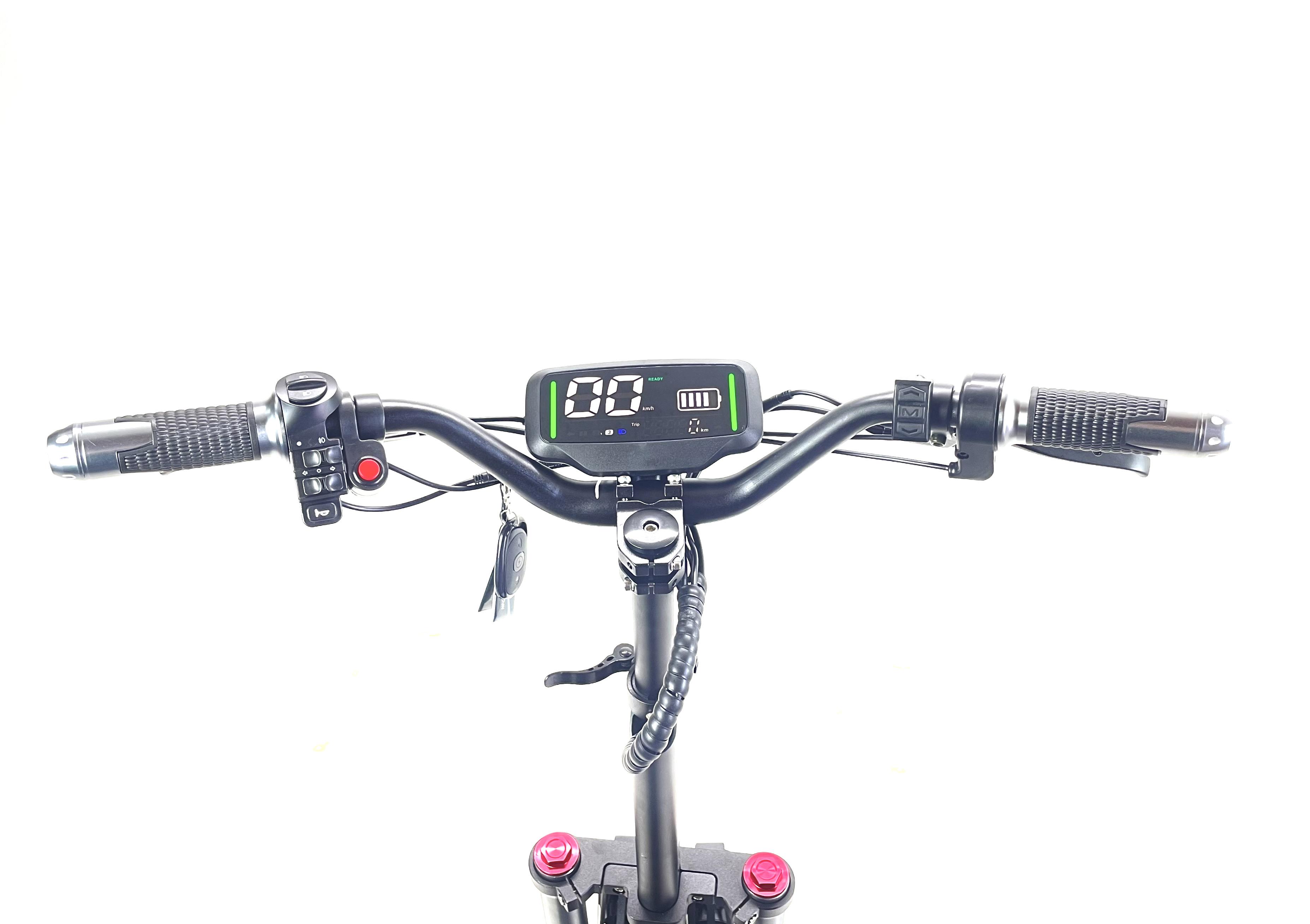 Електросамокат TESLA 6000 з NFC-ключем 3000W х2 60V 36Ah (СТ-6000) - фото 11 Електросамокат TESLA 6000 з NFC-ключем 3000W х2 60V 36Ah (СТ-6000) - фото 11