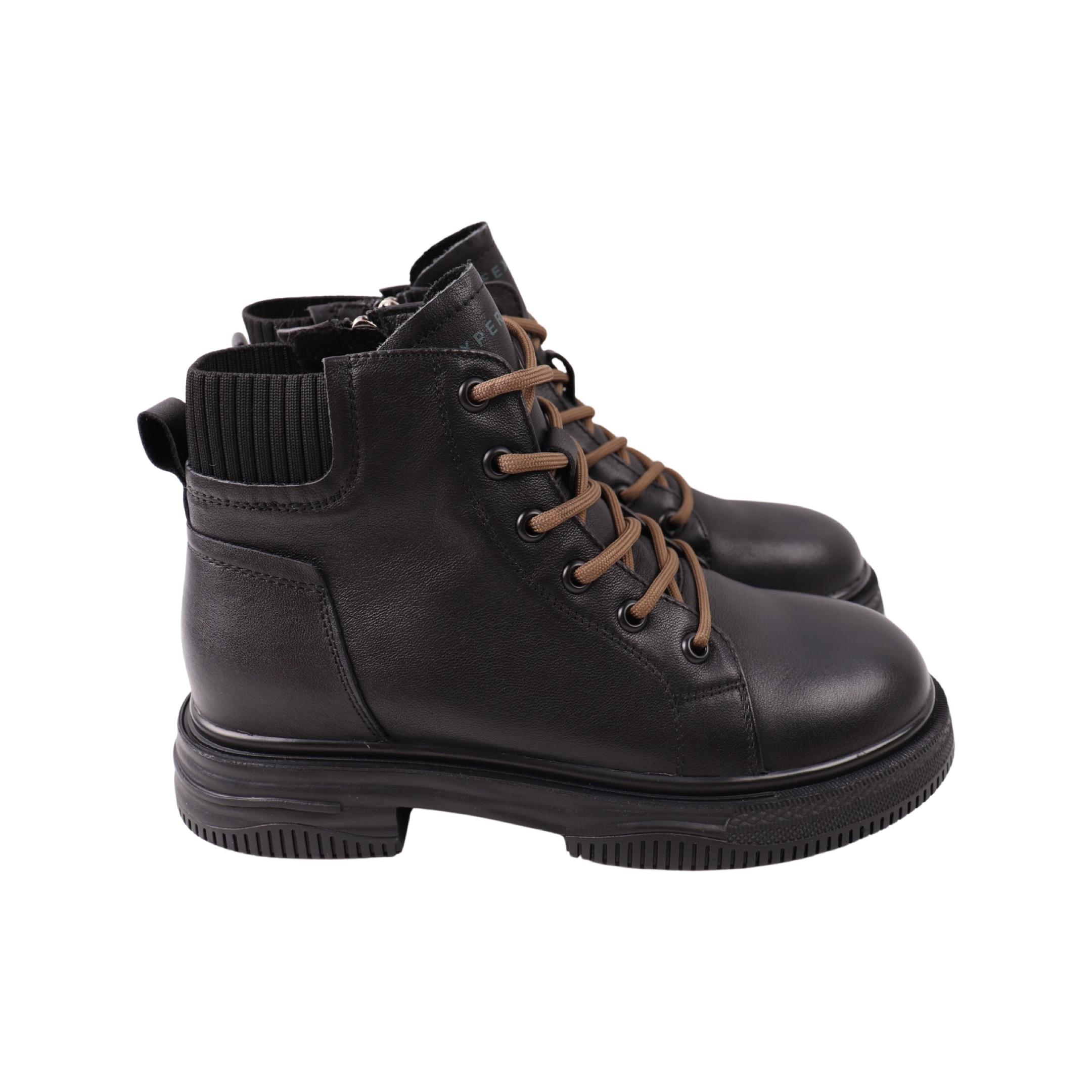 Ботинки женские Li Fexpert 1456-23DHC натуральная кожа р. 37 Черный (29185555)