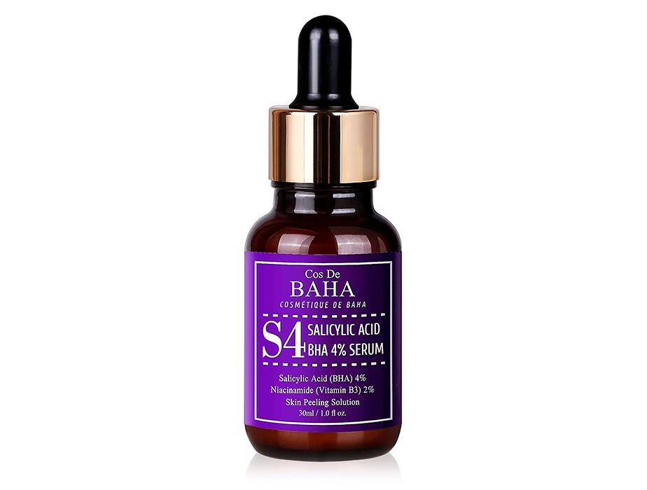 Сироватка для проблемної шкіри Cos de BAHA S4 Salicylic Acid BHA 4% Serum з саліциловою кислотою 30 мл (Т000220)