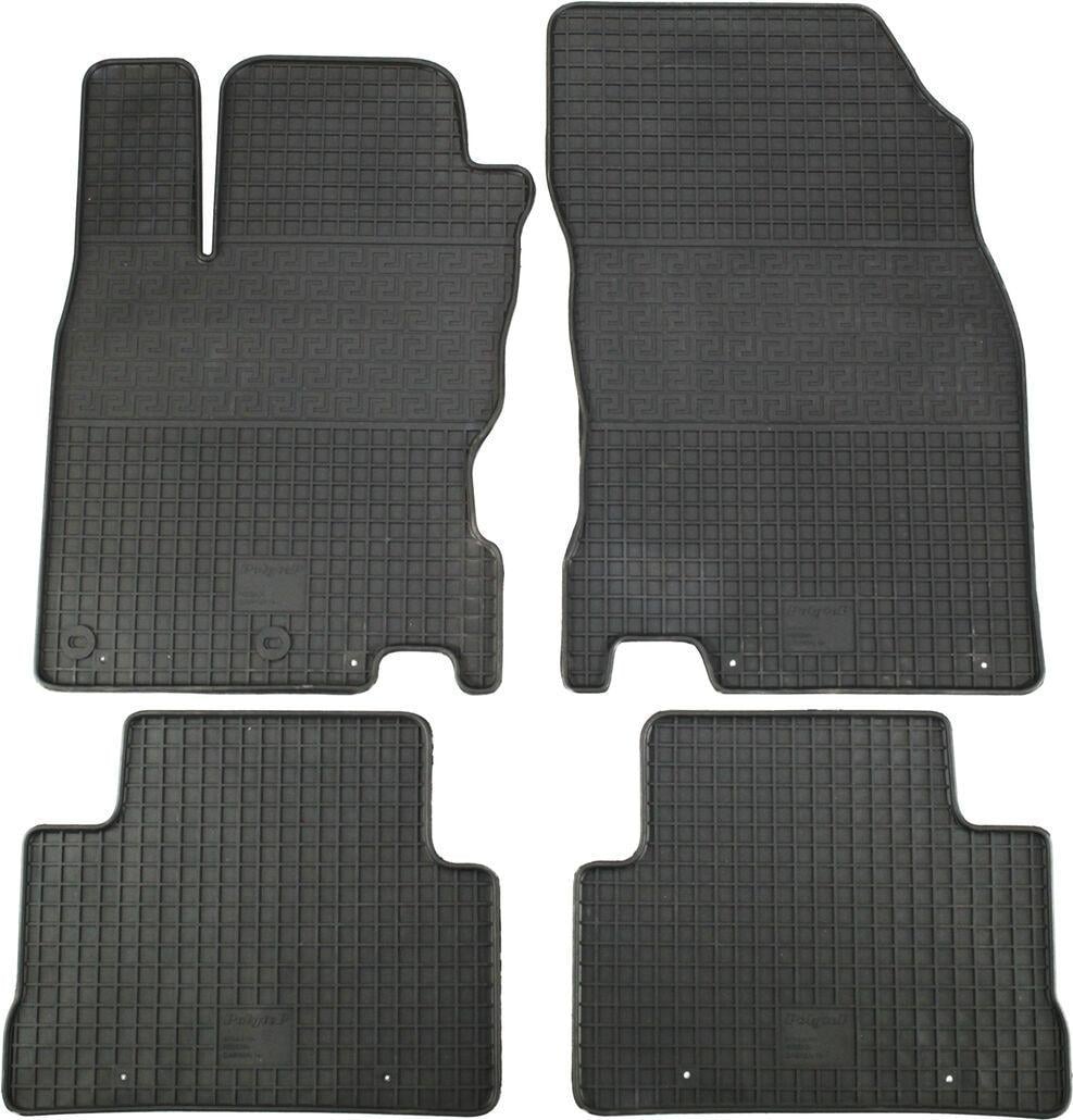 Коврики автомобильные в салон Polytep Nissan Qashqai с 14 г.в. 4 шт. Черный (15293125)