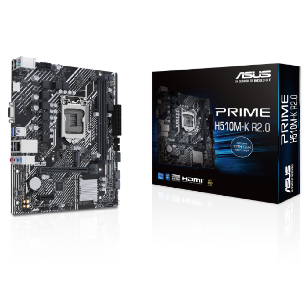 Материнская плата Asus PRIME H510M-K R2.0 (12430263) - фото 4