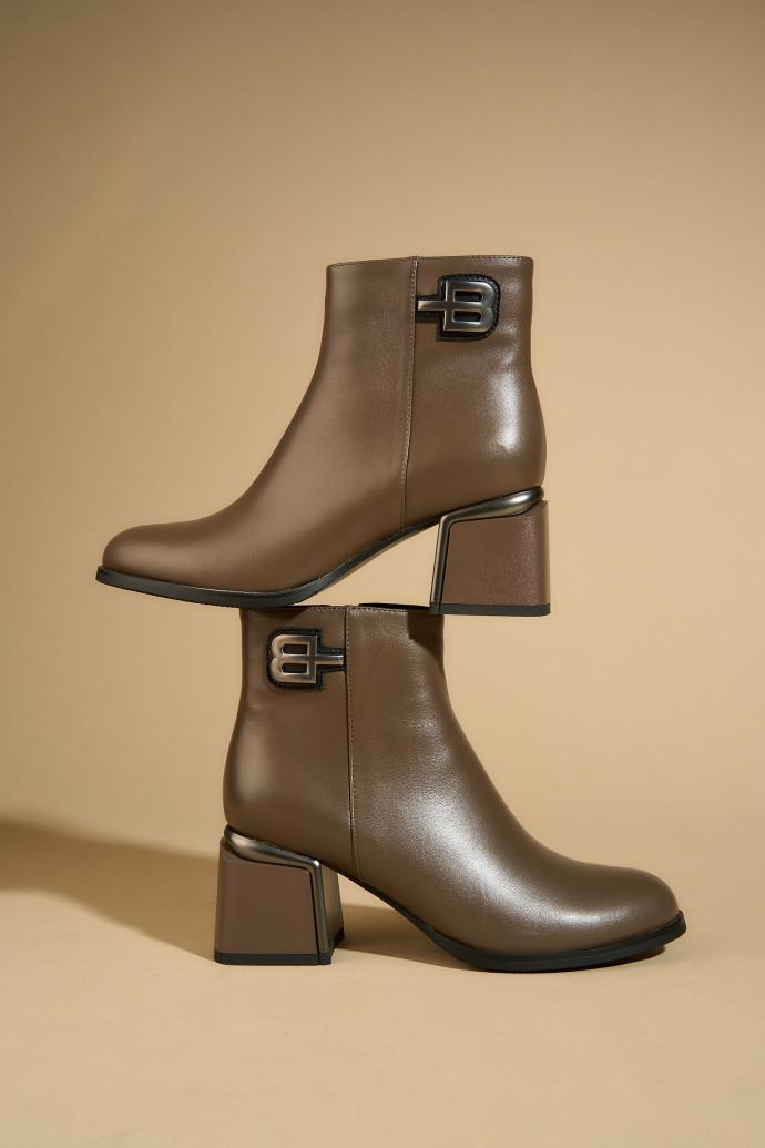 Ботильоны женские Fabio Monelli р. 39 Коричневый (180677)