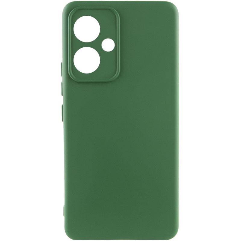 Противоударный чехол Silicone Cover Lakshmi Full Camera (AA) для Xiaomi Redmi 13 4G / Poco M6 4G зеленый