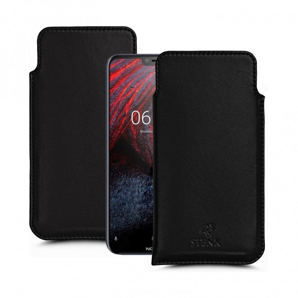 Футляр Stenk Elegance для Nokia 6.1 Plus Черный (62374) Футляр Stenk Elegance для Nokia 6.1 Plus Черный (62374)