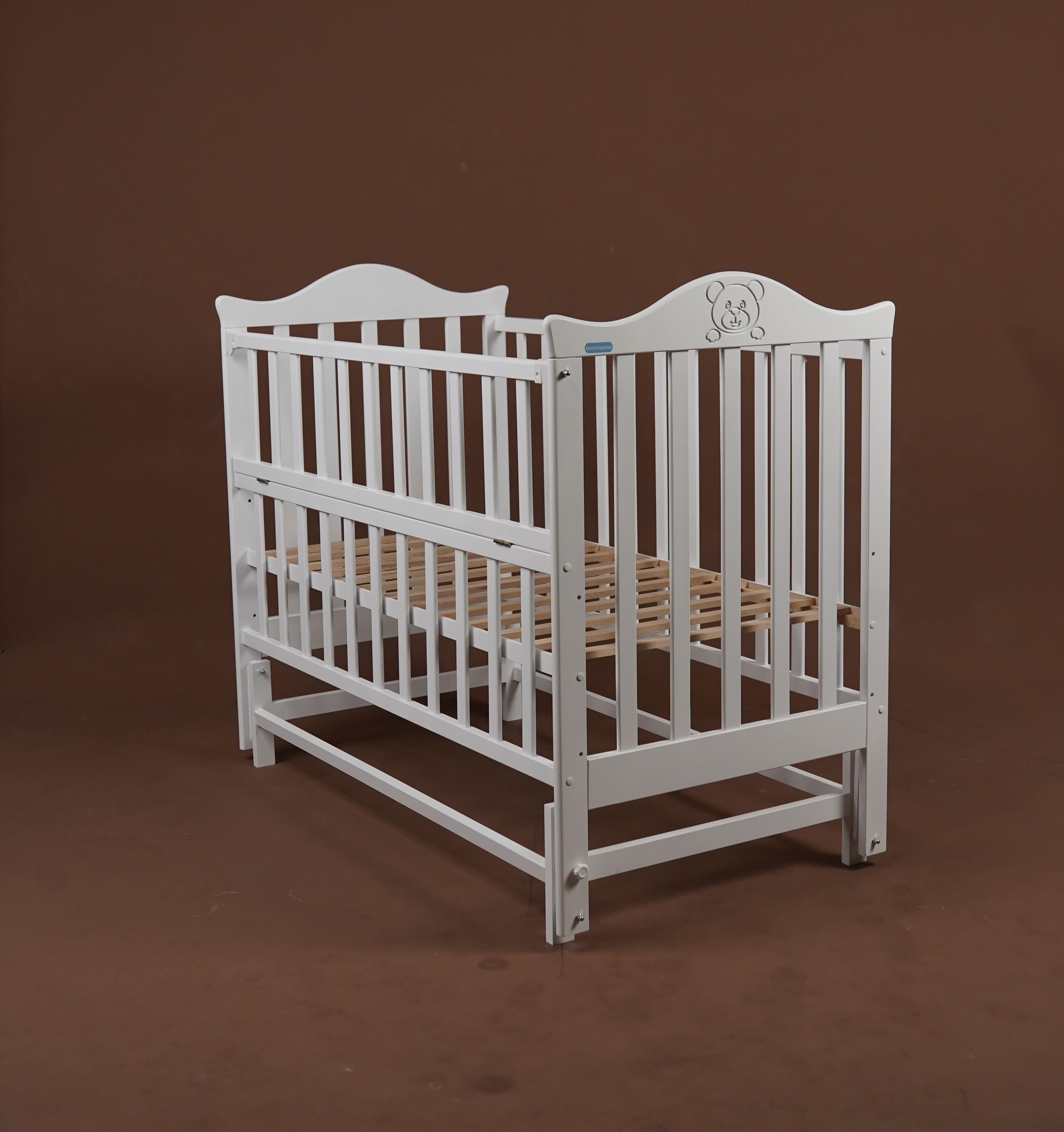 Детская кроватка Dominanta Тедди Белый (ЛД 6 Б) Детская кроватка Dominanta Тедди Белый (ЛД 6 Б)
