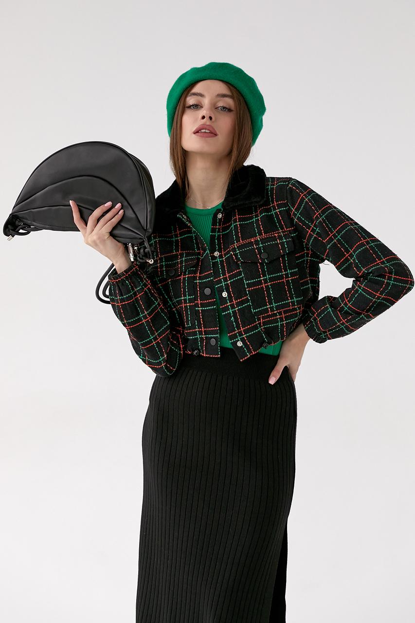 Жакет короткий M Черный (1966) - фото 8