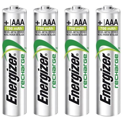 Аккумулятор ENERGIZER AAA 1.2V Ni-Mh 700 mAh 4 шт. (000022129)