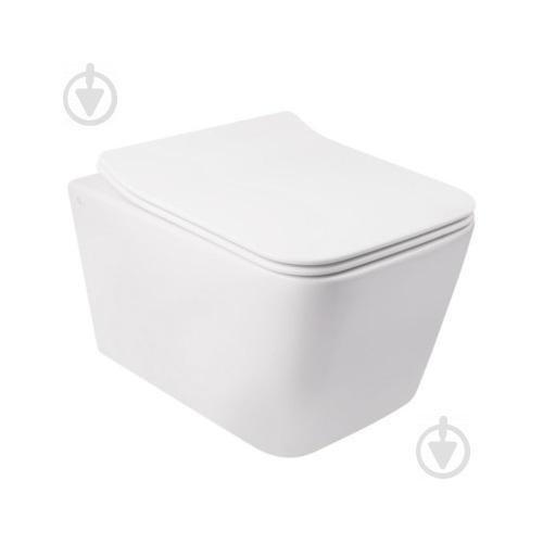 Унітаз підвісний безободковий Qtap Crow WHI 5170