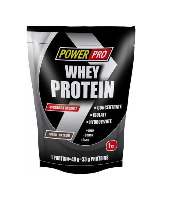 Протеин POWER PRO Whey Protein 1000 g 25 servings Ваниль