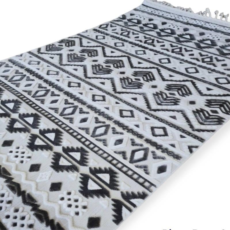 Ковер акриловый Garden 1,5х2,3 м Кремовый/Серый (048415)