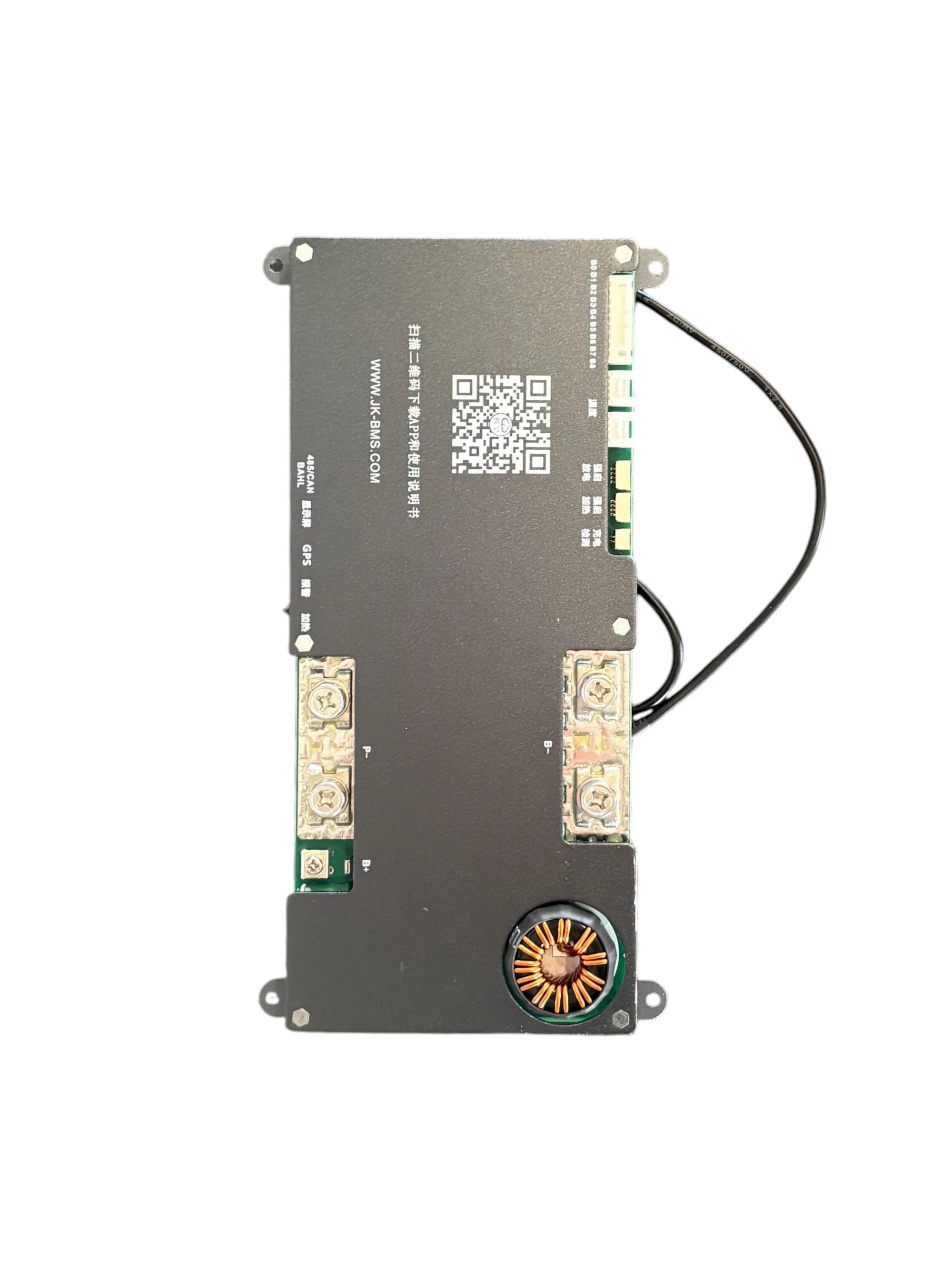 Система управления батареей Smart BMS 4-8S инверторная 200A (PB2A8S20P)