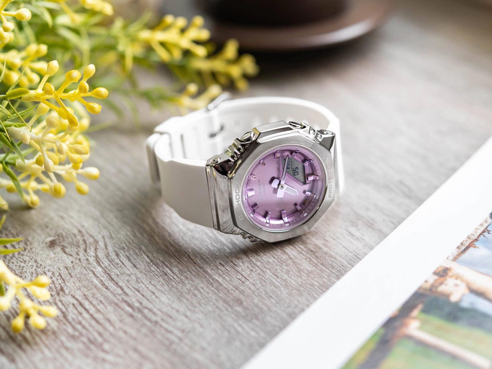 Часы Casio G-SHOCK GM-S2110-7A6ER (7760) - фото 2 Часы Casio G-SHOCK GM-S2110-7A6ER (7760) - фото 2