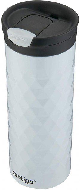 Термокружка Contigo Kenton SnapSeal Stainless Steel Travel Mug 591 мл Polar White (1075-2013277-2)