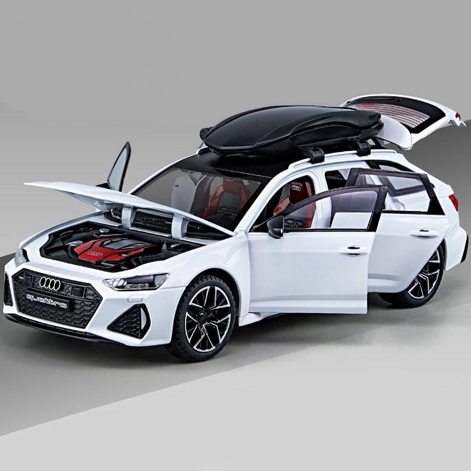 Іграшкова машинка колекційна Audi RS6 металева 1:24 (34844042)