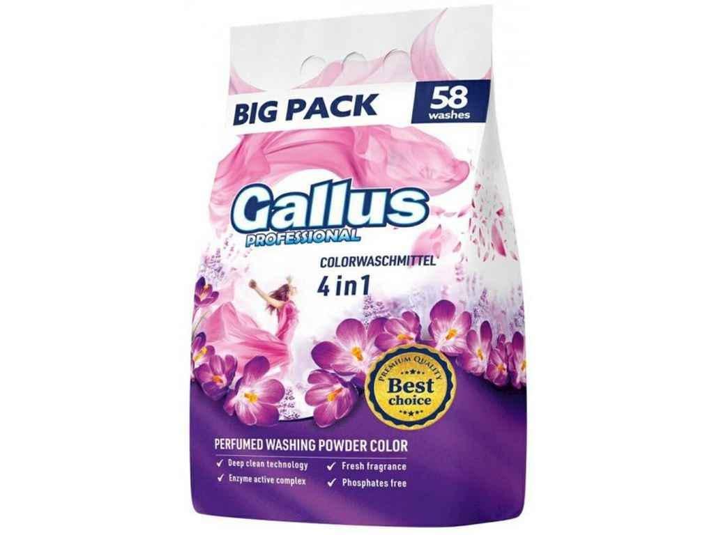 Пральний порошок Gallus автомат/ручне Color Professional 4в1 3,2 кг (837731)