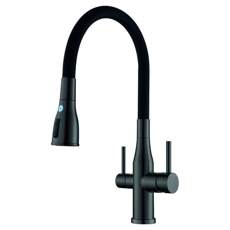 Смеситель для кухни KOER KI-72024-07 с выходом для питьевой воды (KR5013)