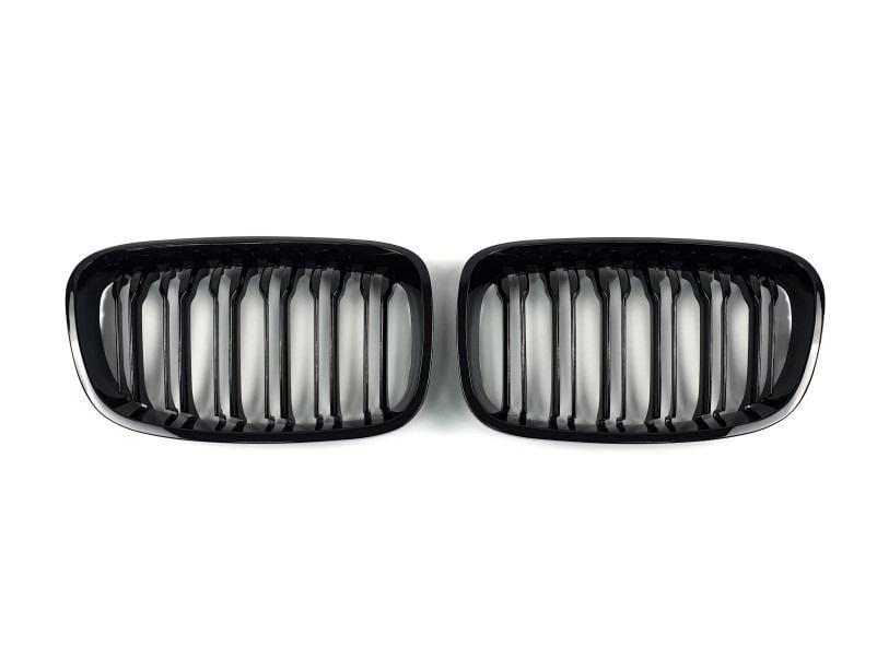Решетка радиатора GBT для BMW 1 M-Look F20/21 2011-2019 гг. пластик Черный (27669403)
