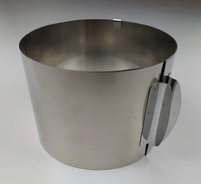 Форма раздвижная для выпечки и сборки десертов Круг 20 см с разметкой ⌀16-31 см (2791311674)