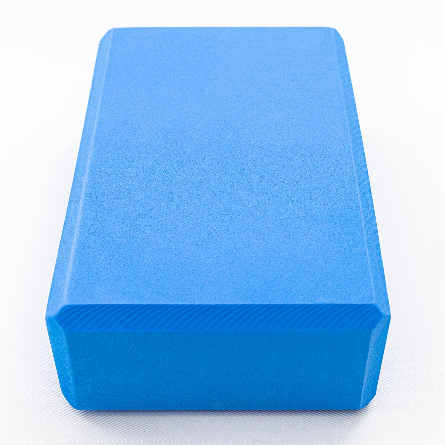 Блок для йоги OSPORT FI-3048 EVA Синій (20332) - фото 2