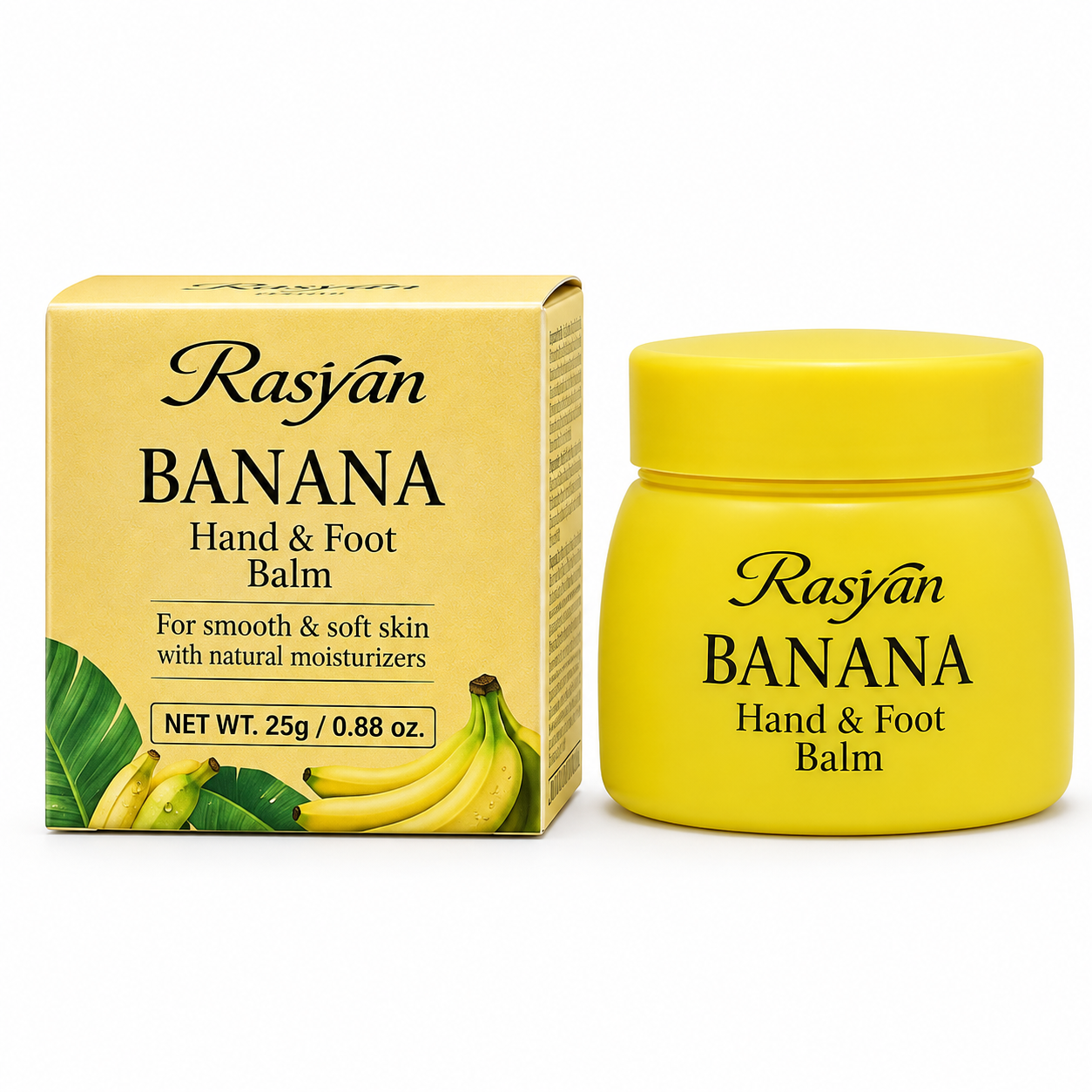 Бальзам тайский для огрубевшей кожи рук и ног Isme Rasyan Banana 25 г (100265)