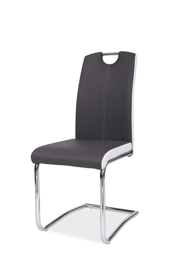Стул Signal H-341 Серый/Хром Стул Signal H-341 Серый/Хром
