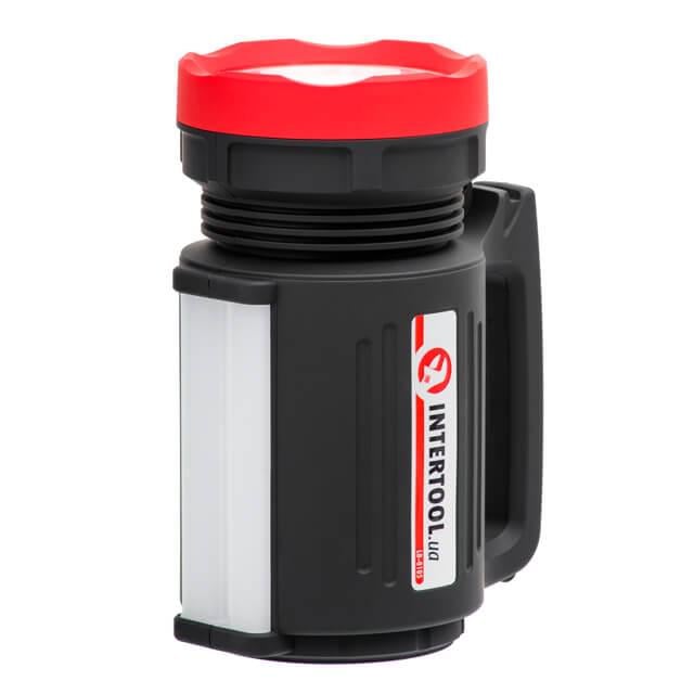 Ліхтар акумуляторний Intertool LB-0105 1 LED 5 W + 22 SMD + сонячна панель/2 LED лампи/кабель для заряджання телефону (9357961) - фото 8 Ліхтар акумуляторний Intertool LB-0105 1 LED 5 W + 22 SMD + сонячна панель/2 LED лампи/кабель для заряджання телефону (9357961) - фото 8