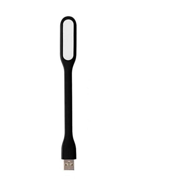 Фонарик USB LED Light Plastic Черный (KG-1441)