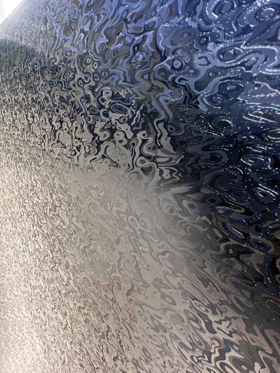 Плівка самоклеюча СONGSHANG поліуретанова Сталь Дамаску 30x150 см (2219511675) - фото 4 Плівка самоклеюча СONGSHANG поліуретанова Сталь Дамаску 30x150 см (2219511675) - фото 4