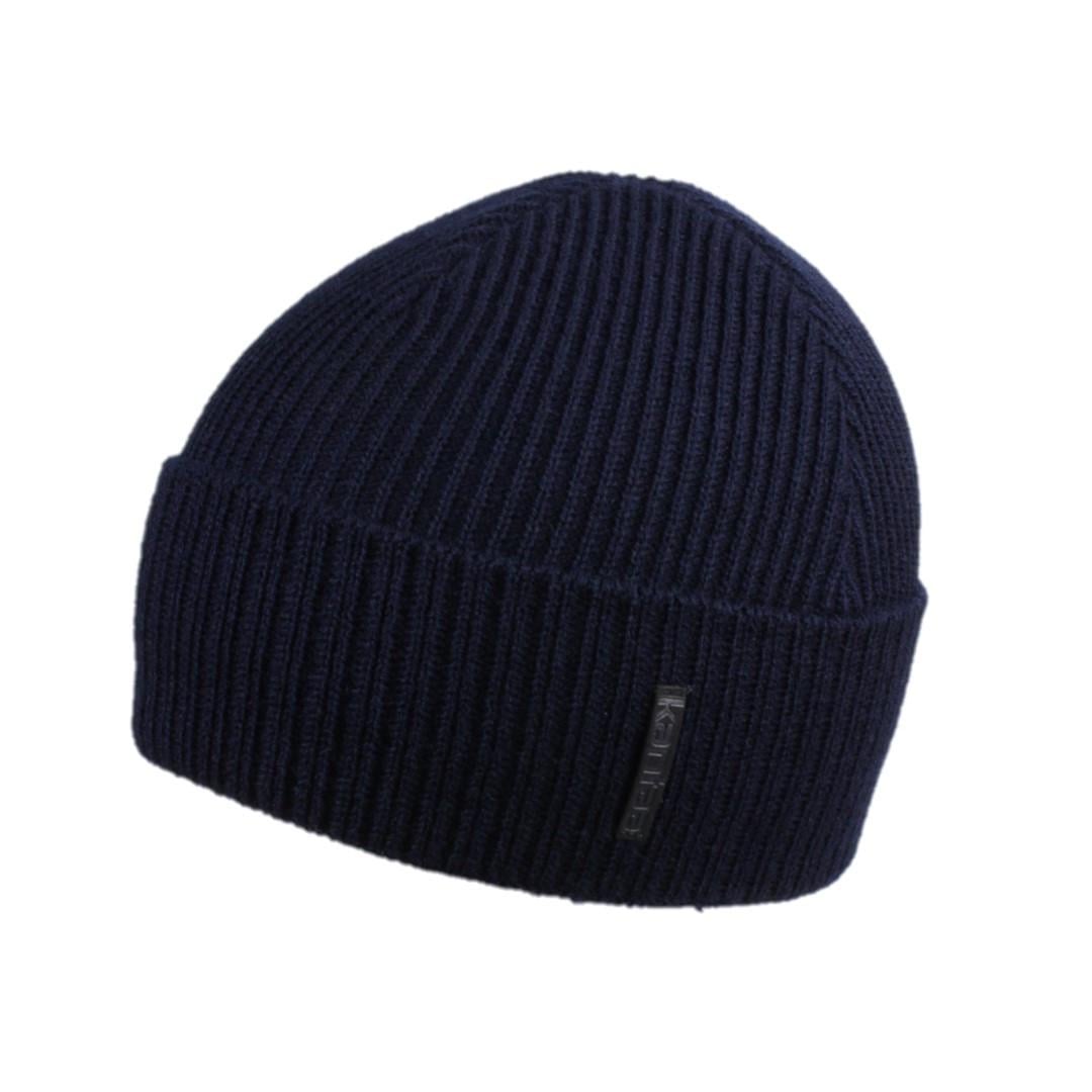 Вязаная шапка Кahta с Снуды Fashion Hat женская на флисе р. 50-60 Персик (OC-473)