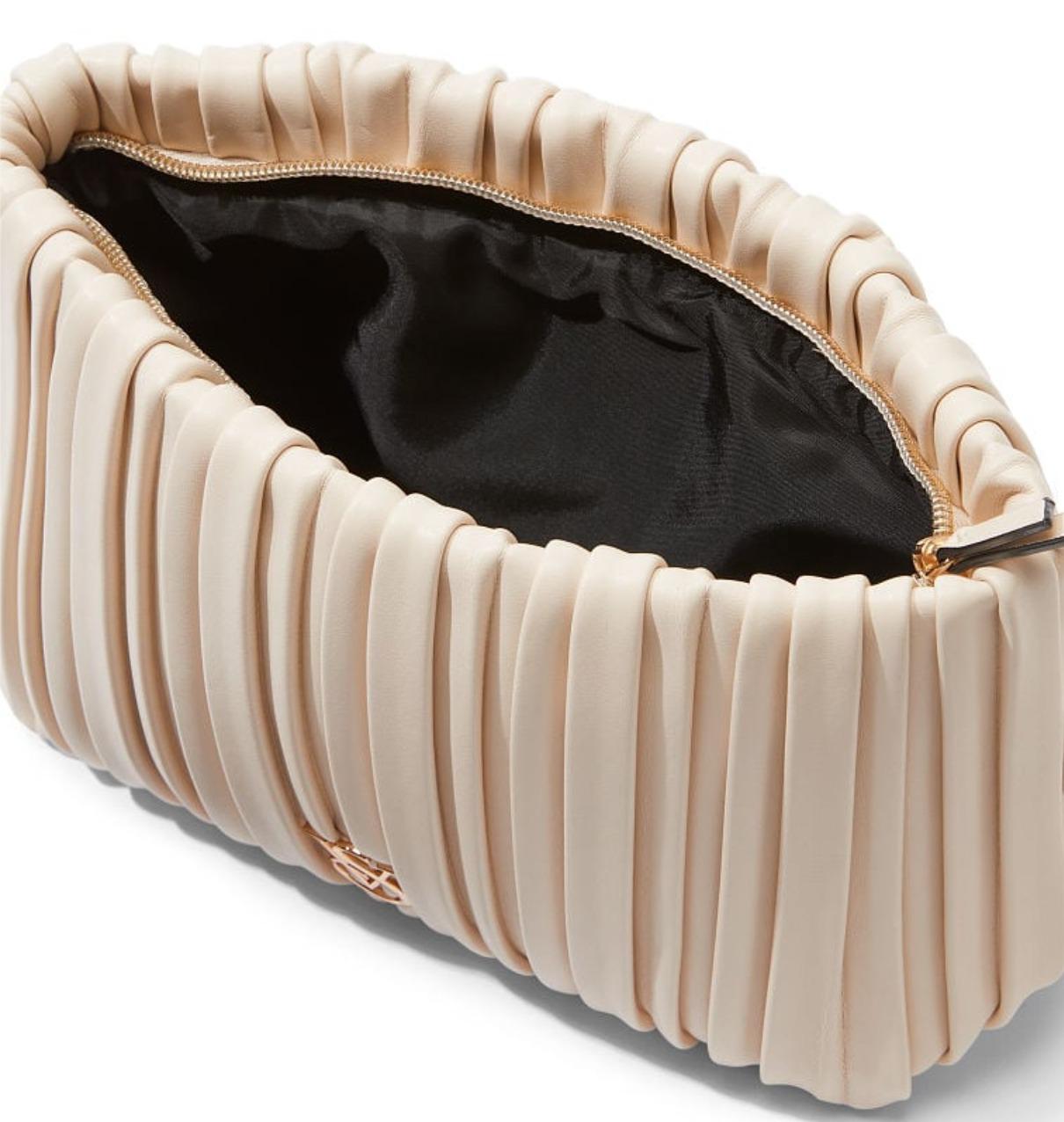 Косметичка кожаная VICTORIA'S SECRET Pleated Pouch (11532773) - фото 3