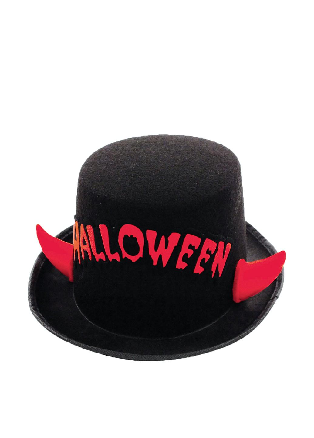 Шляпа цилиндр Halloween (19-483BLK-RD) Шляпа цилиндр Halloween (19-483BLK-RD)