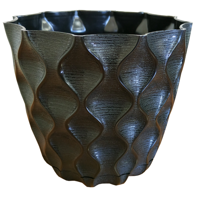 Горщик для квітів Alyaplastik Venus 2,75 л Чорний Горщик для квітів Alyaplastik Venus 2,75 л Чорний